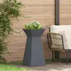 vidaXL Support de plante Anthracite Plastique 35 x 35 x 73 cm