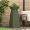 vidaXL - Pilarenbak - Olijfgroen - 40 - x - 40 - x - 100 - cm