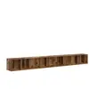 vidaXL Meuble TV 3 pcs Vieux bois 37 x 35 x 107.5 cm Bois stratifié