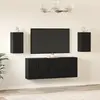 vidaXL Ensemble meuble TV 7 pcs Chêne noir 30.5 x 30 x 60 cm
