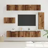 vidaXL Ensemble de Meubles TV 8 pcs Bois ancien 30,5 x 30 x 90 cm