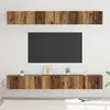 vidaXL Vidaxl Ensemble Meuble Tv 6 Pcs Bois Ancien 60 X 30 X 35 Cm