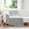 vidaXL vidaXL Jeté Gris 150 x 200 cm Toison
