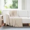 vidaXL Vidaxl Couvertures À Jeter 6 Pcs Beige 170 X 130 Cm Toison