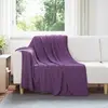 vidaXL Vidaxl Couvertures À Jeter 24 Pcs Violet 200 X 150 Cm Toison