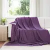 vidaXL Vidaxl Couvertures À Jeter 6 Pcs Violet 270 X 240 Cm Toison