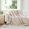 vidaXL Vidaxl Couvertures À Jeter 24 Pcs Beige 240 X 220 Cm Toison