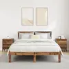 vidaXL Cabinet de chevet 2 pcs Bois ancien 40 x 35 x 50 cm