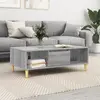 vidaXL Table basse Gris Sonoma 102 x 55 x 35 cm Bois d'ingénierie