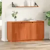 vidaXL Buffet Chêne brun 111 x 34 x 60 cm Pin massif