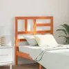 vidaXL Tête de lit Brun cire 105,5 x 4 x 104 cm Pin massif