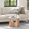 vidaXL Table basse Naturel 50 x 50 x 35 cm Bois de pin massif