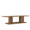 vidaXL Meuble TV Marron 103 x 30 x 26,5 cm Bois d'ingénierie