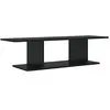 vidaXL Meuble TV Noir 103 x 30 x 26,5 cm Bois d'ingénierie