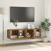 vidaXL Vidaxl Meuble Tv Bois Vieilli Bois De Récupération Solide Moyen