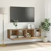 vidaXL Vidaxl Ensemble De Meubles Tv Chêne Artisan Mdf Moyen Meuble Tv