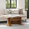 vidaXL Table basse Vieux bois 103,5 x 60 x 40 cm Bois d'ingénierie