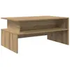 vidaXL Table basse Chêne artisanal 90 x 55 x 42,5 cm Bois d'ingénierie