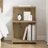 vidaXL Cabinet de chevet Chêne artisanal 40 x 35 x 60 cm