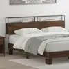vidaXL Tête de lit de rangement Chêne marron 180 cm Bois d'ingénierie