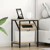 vidaXL Cabinet de chevet Chêne sonoma 38 x 30 x 48 cm
