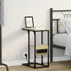 vidaXL Cabinet de chevet avec tiroir Chêne sonoma 41.5 x 26 x 60.5 cm