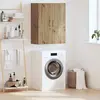 vidaXL Meuble mural Marron 69,5 x 34 x 90 cm Bois d'ingénierie