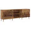 vidaXL Vidaxl Meuble Tv Bois Ancien 150 X 30 X 50 Cm Bois D'ingénierie