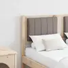 vidaXL Vidaxl Tête De Lit Capitonnée Avec Tête De Lit Marron 120 Cm