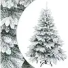 vidaXL Arbre de Noël Artificiel Moderne à Charnières Flocké avec Neige
