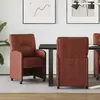 vidaXL Chaises de salle à manger 2 pcs Marron brillant 57 x 67 x 95 cm