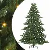 vidaXL Sapin de Noël Artificiel à Branches Articulées 240cm PVC