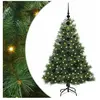 vidaXL Sapin de Noël artificiel avec 150 LED Vert 120 cm PE et PVC