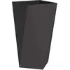 vidaXL Vidaxl Jardinière Noir 40 X 40 X 75 Cm Acier