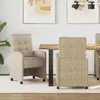 vidaXL Chaises de salle à manger 2 pcs Gris clair 57 x 67 x 98 cm