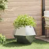vidaXL Vidaxl Jardinière Argent 75 X 75 X 60 Cm Acier Inoxydable