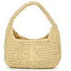 Sac a main Calvin Klein Jeans BOLD CK RAFFIA SM SHOULDER BAG femme