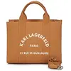 Handtas Karl Lagerfeld K/RSG SQUARE MEDIUM TOTE Beige