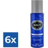 Brut deo spray oceans 200 ml - Voordeelverpakking 6 stuks