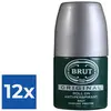 Brut Deo Roll-on - Original - GLAS - 50ml - Voordeelverpakking 12 stuk...