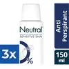 Neutral Deospray - Anti-Perspirant 150 ml - Voordeelverpakking 3 stuks
