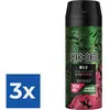Axe Wild Deodorant en Bodyspray Fresh Bergamot + Pink Pepper 150 ml - ...