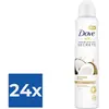 Dove Deo Spray XL - Coconut & Jasmine Flower - Voordeelverpakking 24 x...
