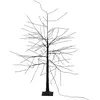 ecd germany LED-boom 150cm met 600 warmwitte LED's Kunstkerstboom met feeërieke lichtjes
