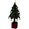 Arbre de noël avec led, blanc chaud, fonctionné par batterie, 70 cm. Basics