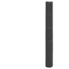 vidaXL Membrane anti-mauvaises herbes noir 1x100 m PP