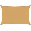vidaXL Voile d'ombrage 160g/m² rectangulaire sable 3,5x4,5 m PEHD