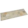 vidaXL Tapis de cuisine lavable impression pastel hexagonale 60x180 cm