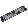 vidaXL Tapis de cuisine lavable imprimé Wine gris 60x300 cm velours
