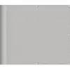 vidaXL Écran de balcon gris clair 90x500 cm 100% polyester oxford